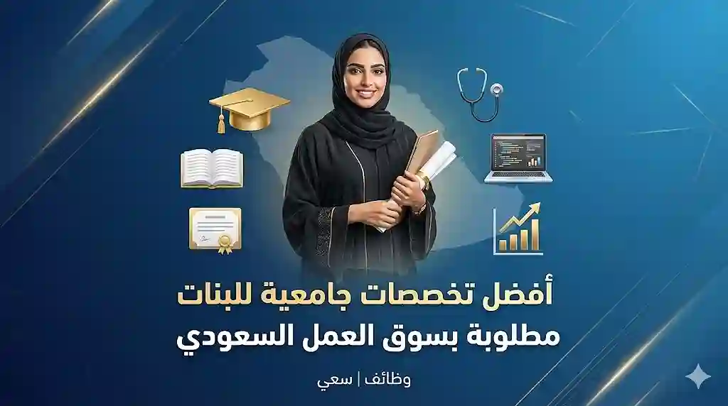 أفضل تخصصات جامعية للبنات مطلوبة في سوق العمل السعودي 2026