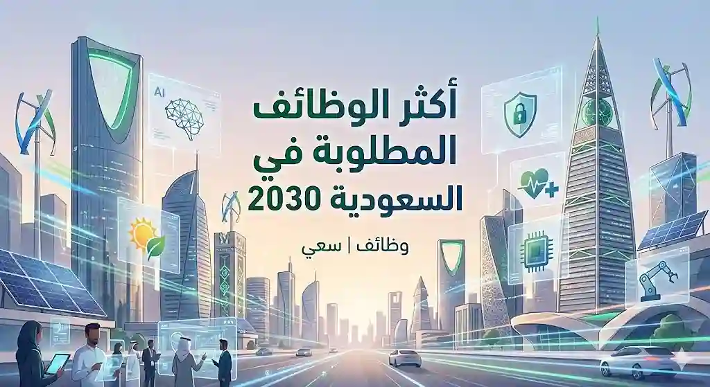 أكثر الوظائف المطلوبة في السعودية 2030 | دليل التخصصات المستقبلية