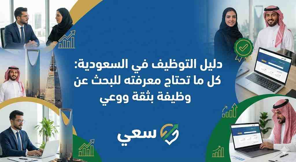 دليل التوظيف في السعودية: كل ما تحتاج معرفته للبحث عن وظيفة بثقة ووعي