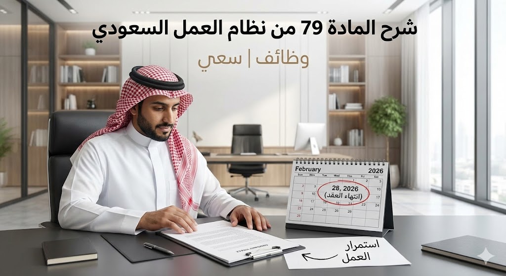 شرح المادة 79 من نظام العمل السعودي: متى يتحول العقد المحدد إلى غير محدد المدة؟