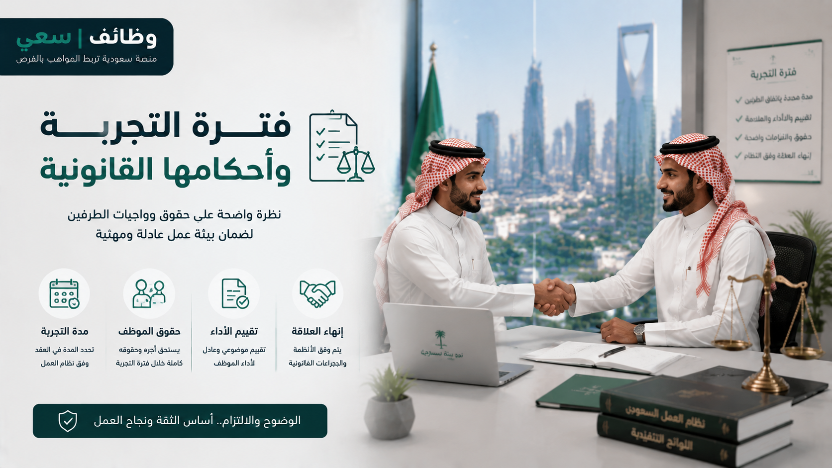  فترة التجربة في نظام العمل السعودي وأحكامها القانونية