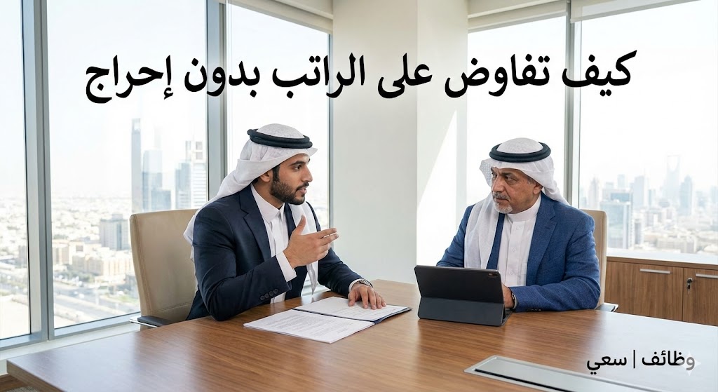 كيف تفاوض على الراتب باحتراف في السعودية (خطوات + عبارات جاهزة)