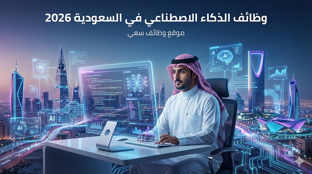 مستقبل وظائف الذكاء الاصطناعي في السعودية: التخصصات المطلوبة وكيف تبدأ