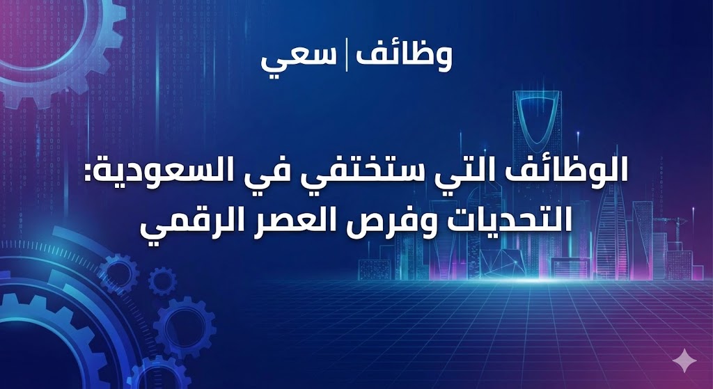 وظائف ستختفي بسبب الذكاء الاصطناعي في السعودية: هل وظيفتك في أمان؟